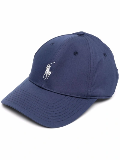 Polo Ralph Lauren Embroidered Polo-logo Cap In French Navy