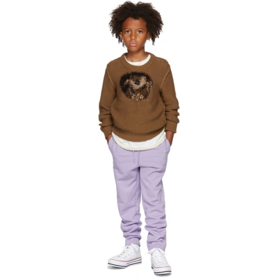 Doublet Ssense Exclusive Kids Brown Jacquard Sweater