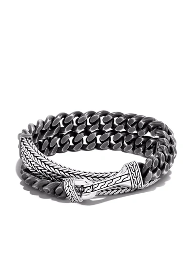 John Hardy Sterling Silver Classic Chain Double Wrap Bracelet