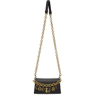 Versace Jeans Couture Sketch 1 Bags Charms Smooth In Black