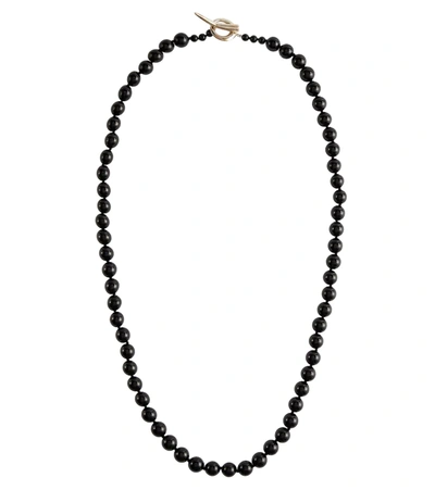 Sophie Buhai Sterling Silver Necklace With Onyx In Black
