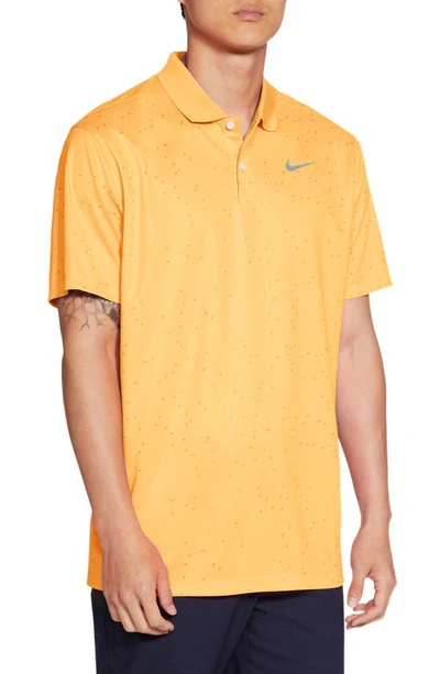 Nike Dri-fit Victory Polo In Melon Tint/ Obsidian