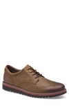 Johnston & Murphy Men's Gunner Wingtip Oxford Shoes Men's Shoes In Brown