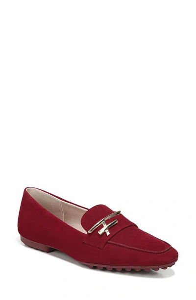 Franco Sarto Petola Loafers Women's Shoes In Deep Red