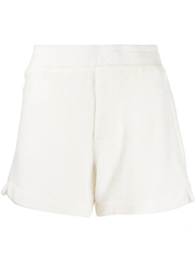 Rta Maddy High-rise Shorts In White