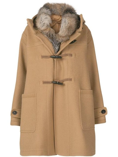 Moncler Fur Lined Narcissus Coat