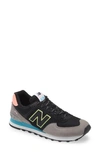 New Balance 574 Classic Sneaker In Black / Athletic
