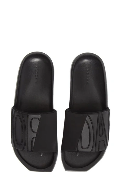 Jordan Nola Women's Slides In Black,black,black