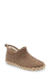 Toni Pons Maia Faux Fur Lined Scuff Slipper In Taupe