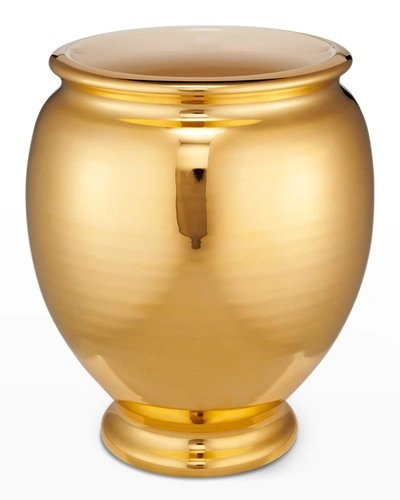 Aerin Introduction Siena Small Vase In Gold