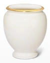 Aerin Introduction Siena Medium Vase In Cream