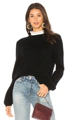 Joie Woman Ribbed Wool And Cashmere-blend Sweater Black
