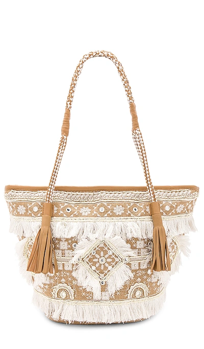 Shashi Belly Tote In Natural