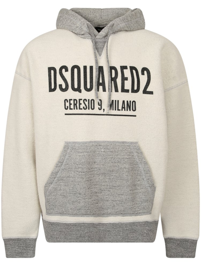 Dsquared2 Ceresio9 Mike Hoodie In Grey