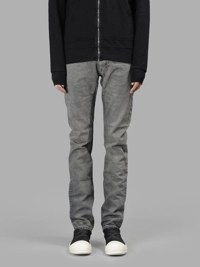 Rick Owens Grey Detroit Trousers Rick Owens Drkshdw Rick Owens Drk