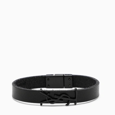 Saint Laurent Black Opyum Bracelet