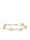 Swarovski Constella Cubic Zirconia Station Bracelet In Gold