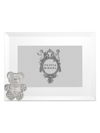 Olivia Riegel Gold Teddy Bear 5 X 7 Picture Frame In Silver