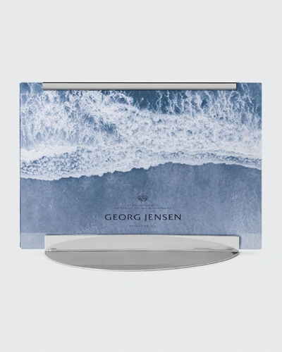 Georg Jensen Sky Stainless Steel Photo Frame, 8" X 10" In Silver