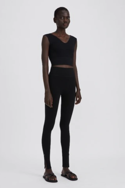 Filippa K Compression Zip Legging In Black | ModeSens
