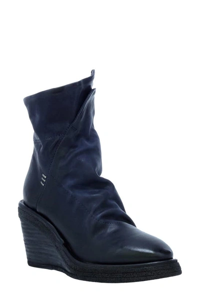A.s.98 Tremont Wedge Bootie In Midnight