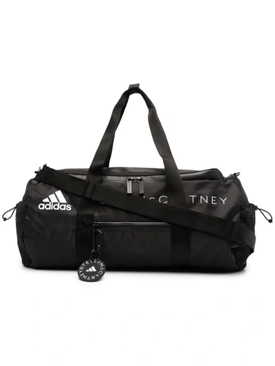 Adidas By Stella Mccartney Logo Print Studio Tote Bag In Black