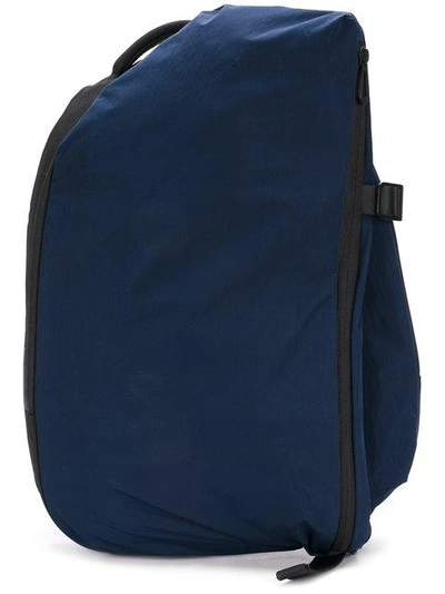 Côte And Ciel Zipped Backpack In Blue