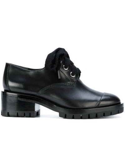 3.1 Phillip Lim / フィリップ リム Woman Hayett Glossed-leather Ankle Boots Black