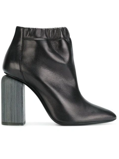 Pierre Hardy Elasticated Ankle Boots - Black In Black