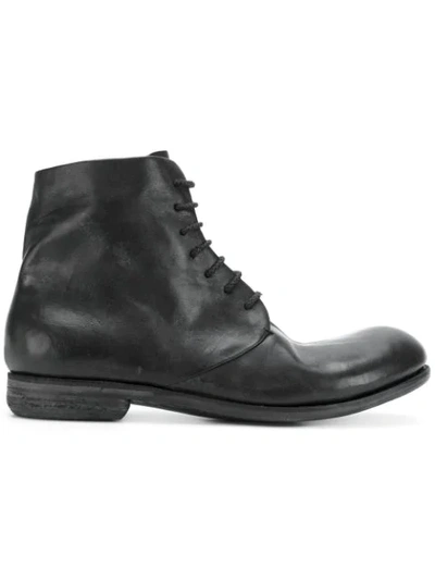 A Diciannoveventitre Ankle Boots In Black