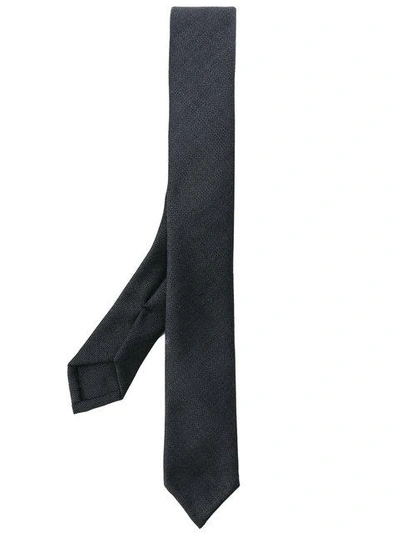 Thom Browne Classic Necktie In Grey