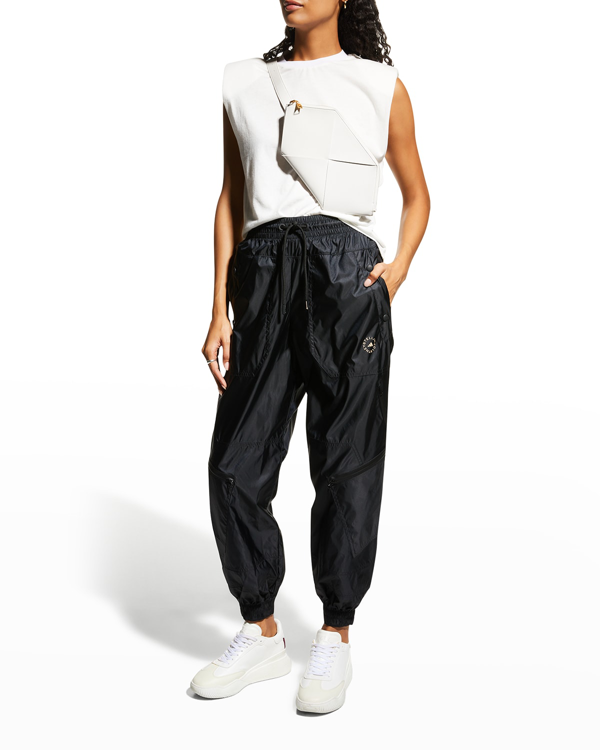 Adidas By Stella Mccartney Asmc Woven Track Pant In Black | ModeSens