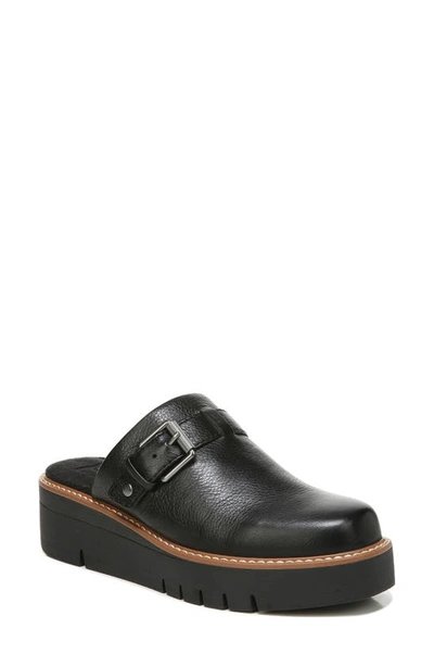 Naturalizer Wayde Mules Women's Shoes In Black Leather