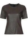 Adam Lippes Short Sleeve T-shirt - Brown