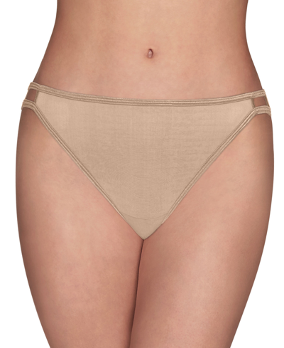 Vanity Fair Illumination String Bikini Underwear 18108 In Beige