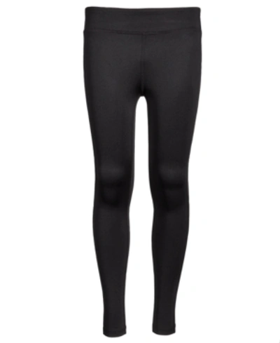Ideology Kids' Big Girl Core Stretch Leggings, Created For Macy's In Deep Black