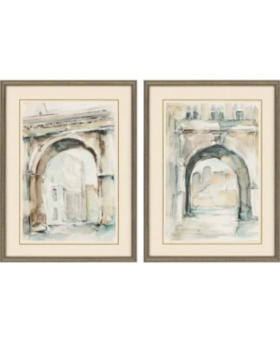 Paragon Picture Gallery Watercolor Ii 32" X 24" Wall Art Set, 2 Pieces In Neutral
