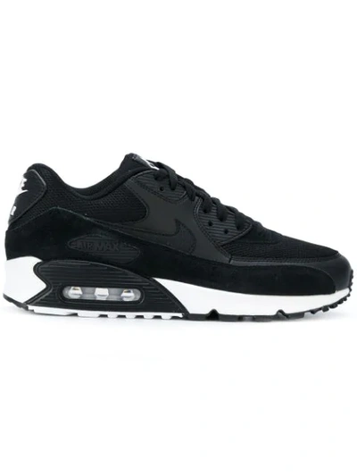 Nike Air Max 90 Premium "rebel Skulls" Sneakers In Black