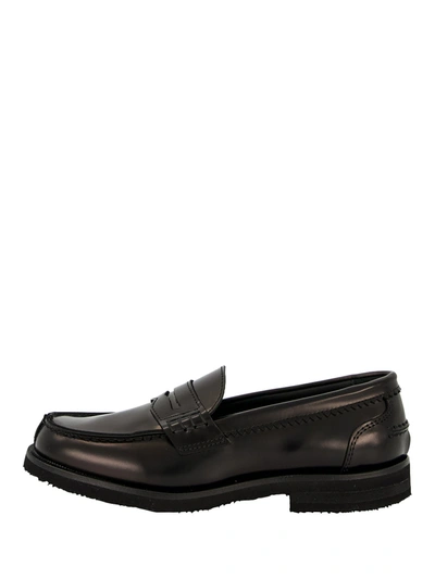 Gallucci Kids' Chunky Slip-on Loafers In Black