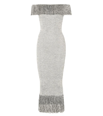 Christopher Kane Metallic Jersey Dress