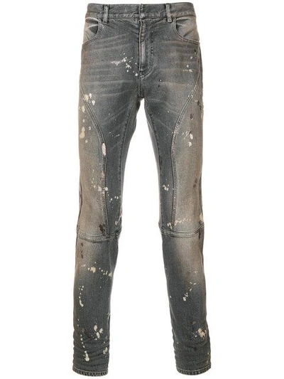 Faith Connexion Distressed Skinny Jeans In Blue