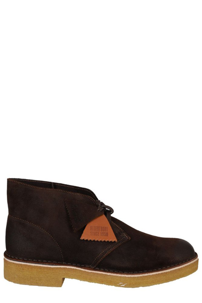 Clarks Lace-up Ankle Boots In Braun