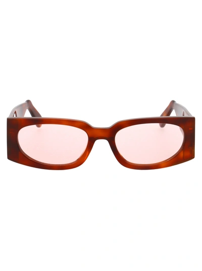 Gcds Gd0016 Sunglasses In 53s Brown