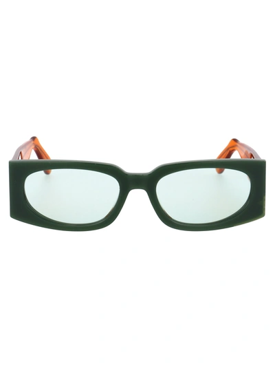 Gcds Gd0016 Sunglasses In 95n Green