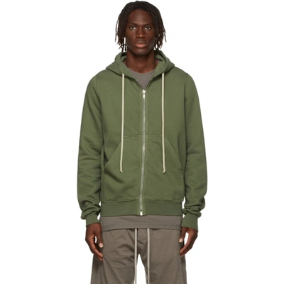 Rick Owens Drkshdw Ssense Exclusive Green Jason Hoodie In 15 Green