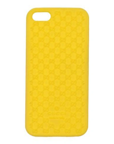 Nominering musikalsk erektion Gucci Iphone 5/5s/se Cover In Yellow | ModeSens