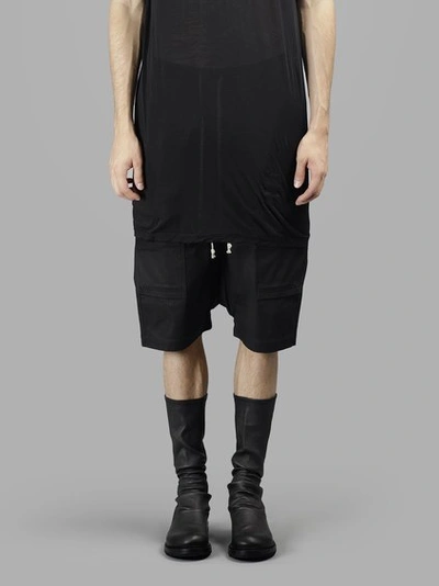 Rick Owens Drkshdw Rick Owens Drk Shdw Men's Black Cargo