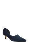 Bella Vita Quilla Kitten Heel Half D'orsay Pump In Multi