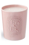 Diptyque Rose Scented Candle, 21.1 oz In Pink Vessel