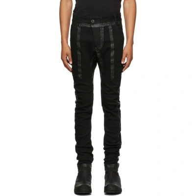 Boris Bidjan Saberi Black P14 Seam Taped Jeans